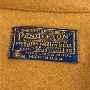 Men’s Pendleton 100% virgin wool coat